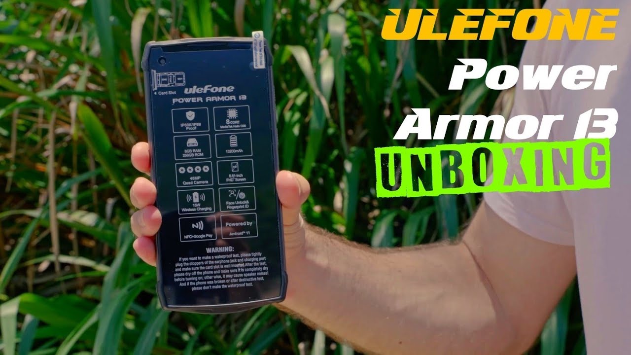 Ulefone Power Armor 13 / 13,200mAh Beast, Unboxing & Introducing