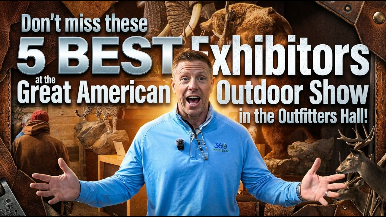 The 5 BEST Outfitter Hall Booths at America's Biggest Outdoor Show 2026
