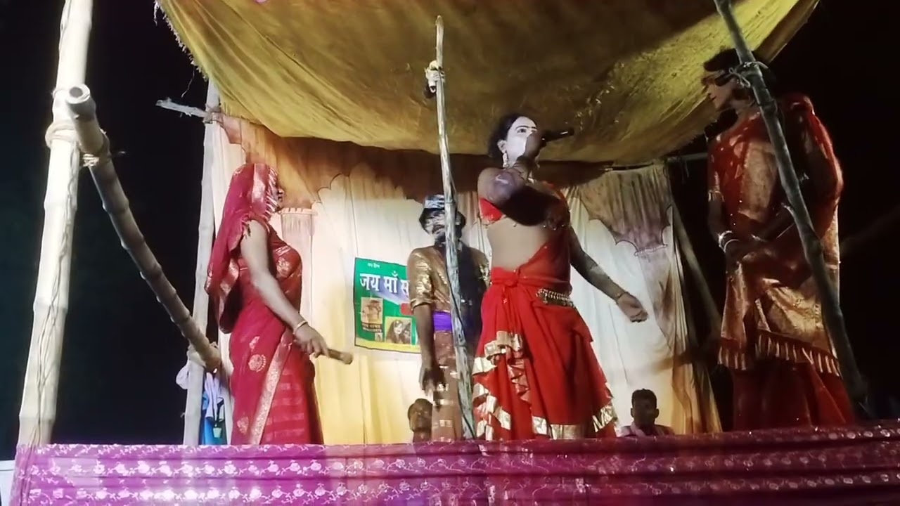 लाइन मारेला देवरवा बलम जी विदेशिया नाच मालीपुर जबरदस्त डांस प्रोग्राम जिला सुल्तानपुर