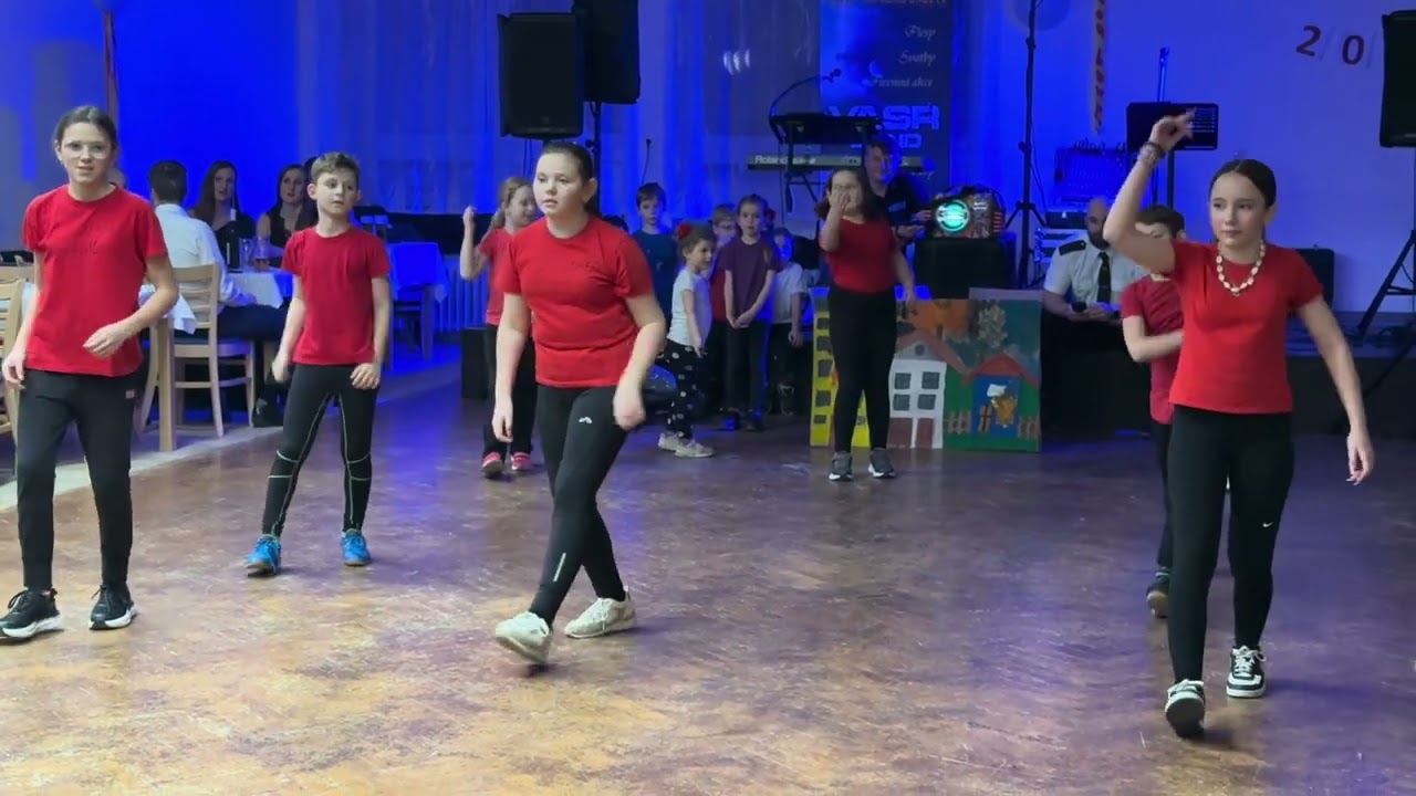 Hasičský ples ve Vedrovicích 23.1.2026 - vystoupení dětí 2