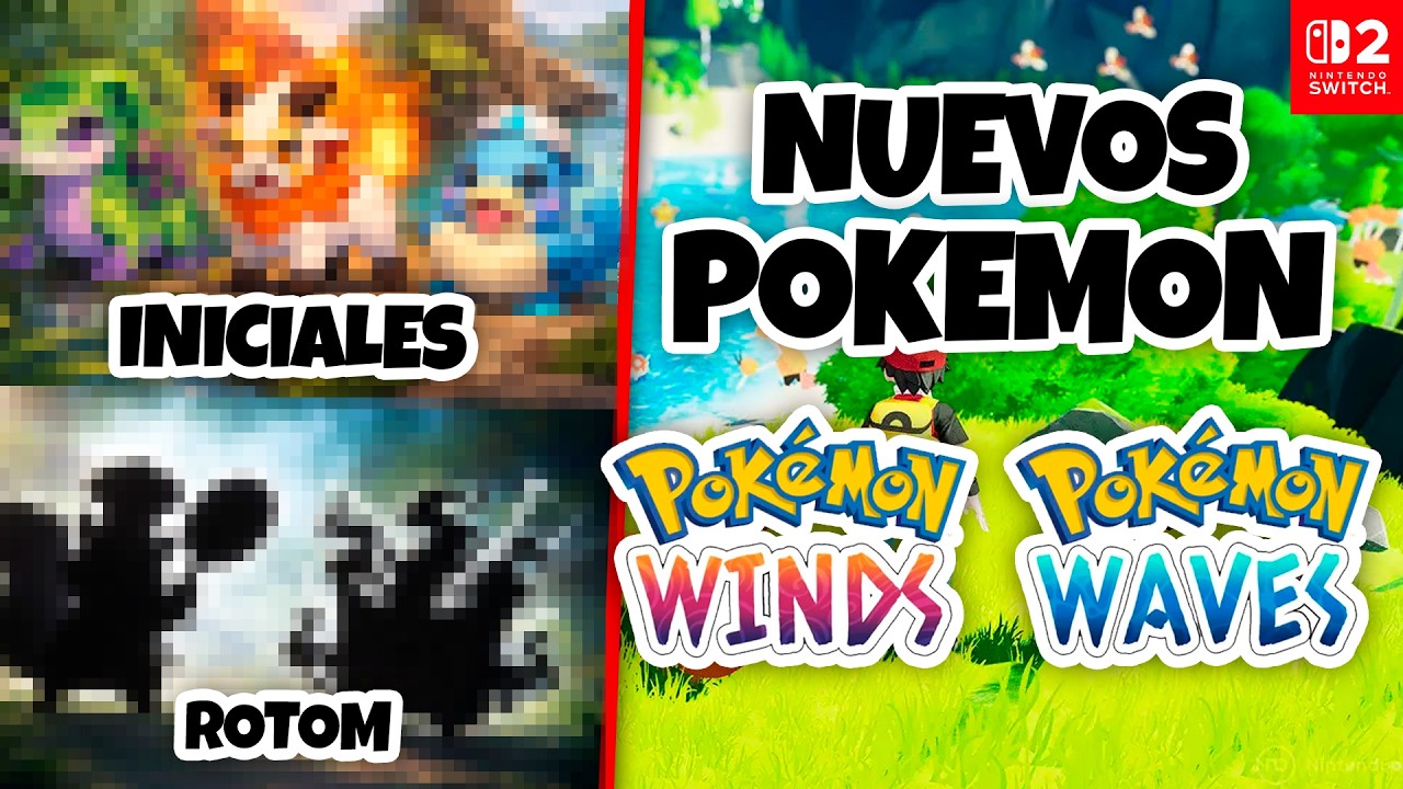 STARTERS FILTRADOS DE POKEMON GEN 10