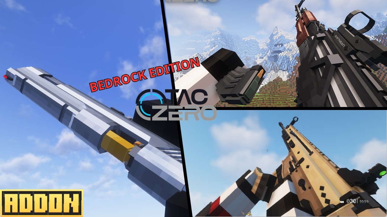 TaCZ v1.0 Bedrock 1.21+ – Timeless and Classics Zero Addon 2026