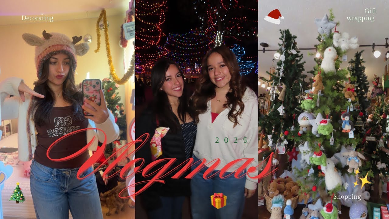 A very late VLOGMAS 2025 ✨🎀🎄🎁