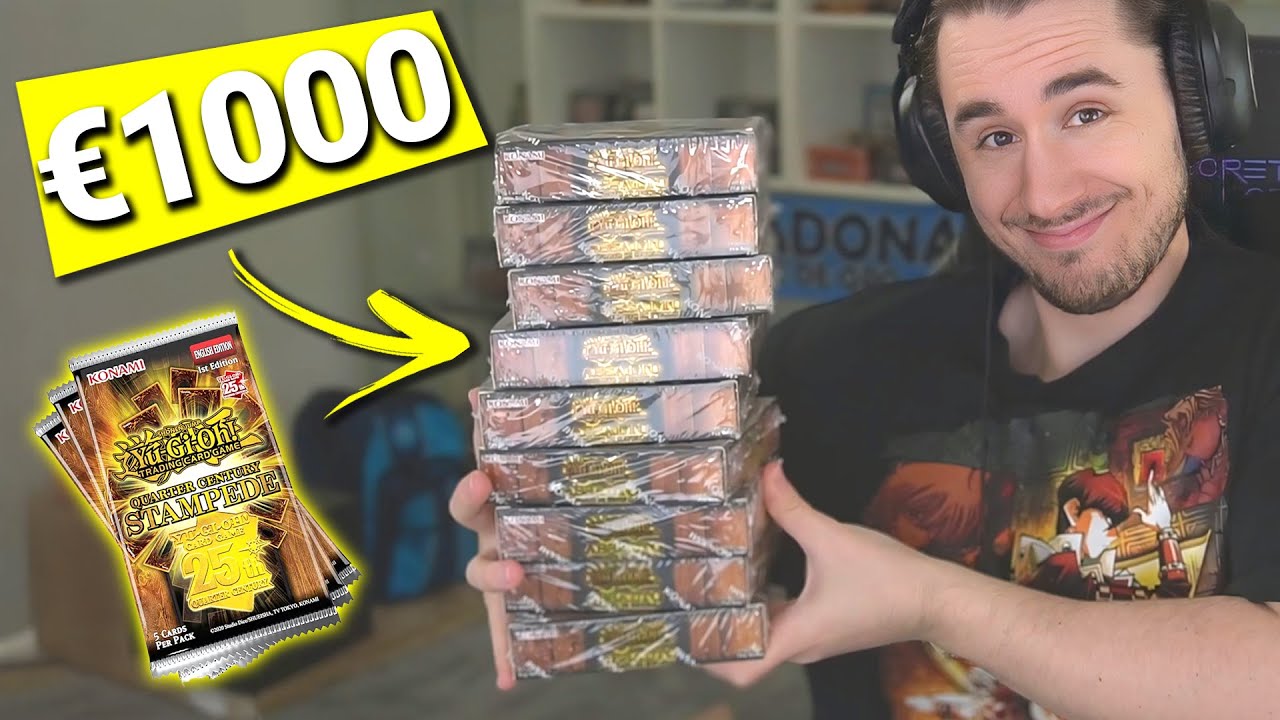Ho Aperto 1000€ di Quarter Century STAMPEDE - Unboxing Yu-Gi-Oh!