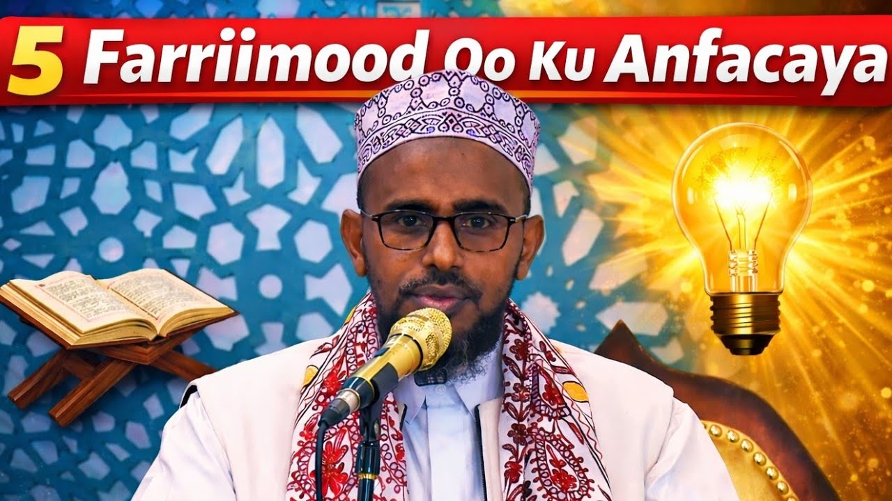 5 Farriimood oo Ku Anfacay