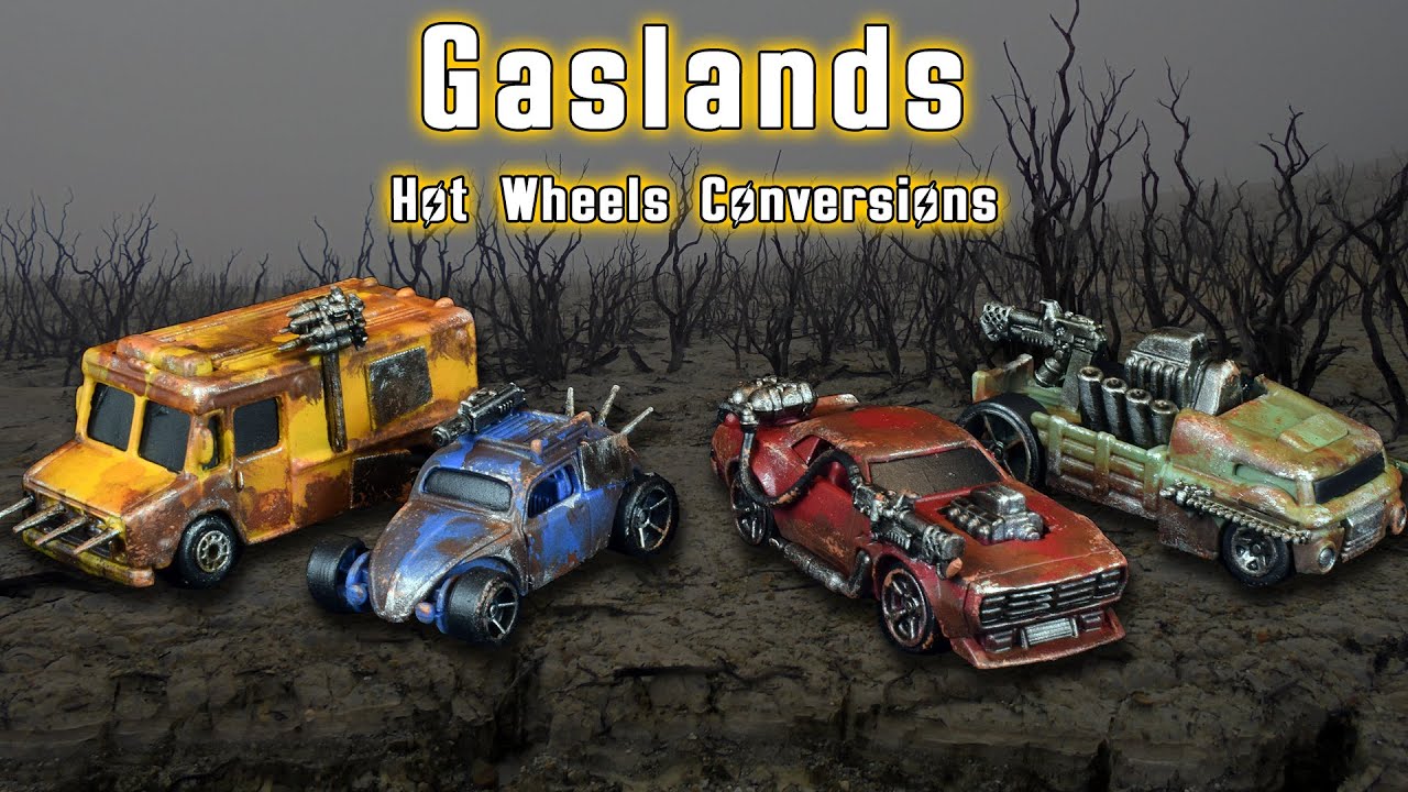 Переделки Hot Wheels от Gaslands (включая КАТАСТРОФУ в середине проекта!)