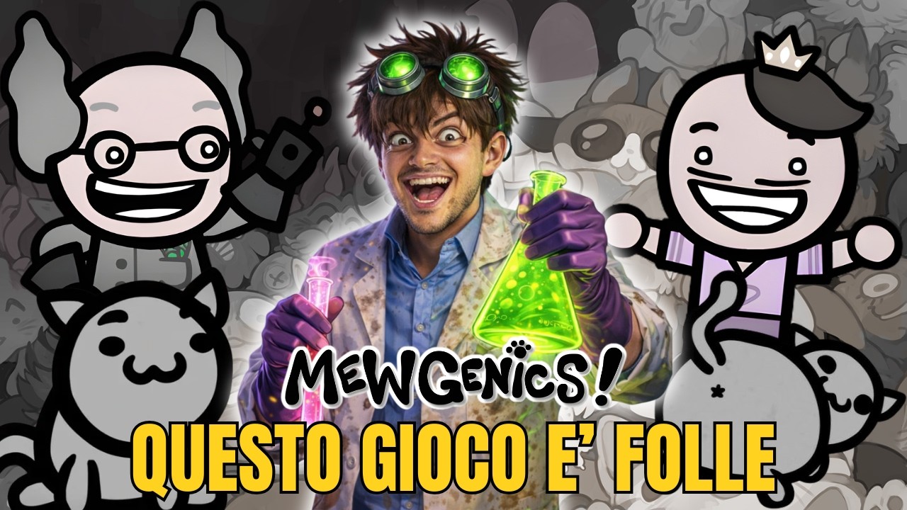 CREIAMO ARMI BIOLOGICHE con dei GATTI??? | Mewgenics #1