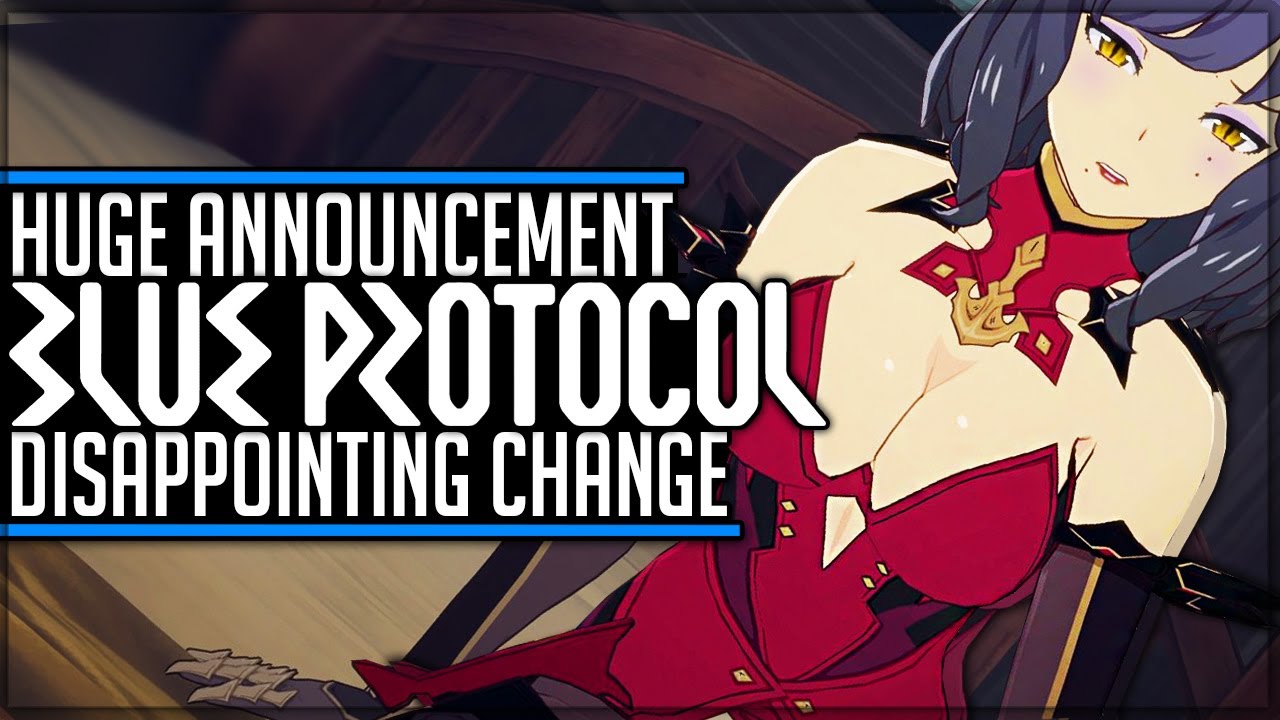 Blue Protocol - HUGE ANNOUNCEMENT + UPDATE! (Best Upcoming Anime MMORPG) #blueprotocolgameplay