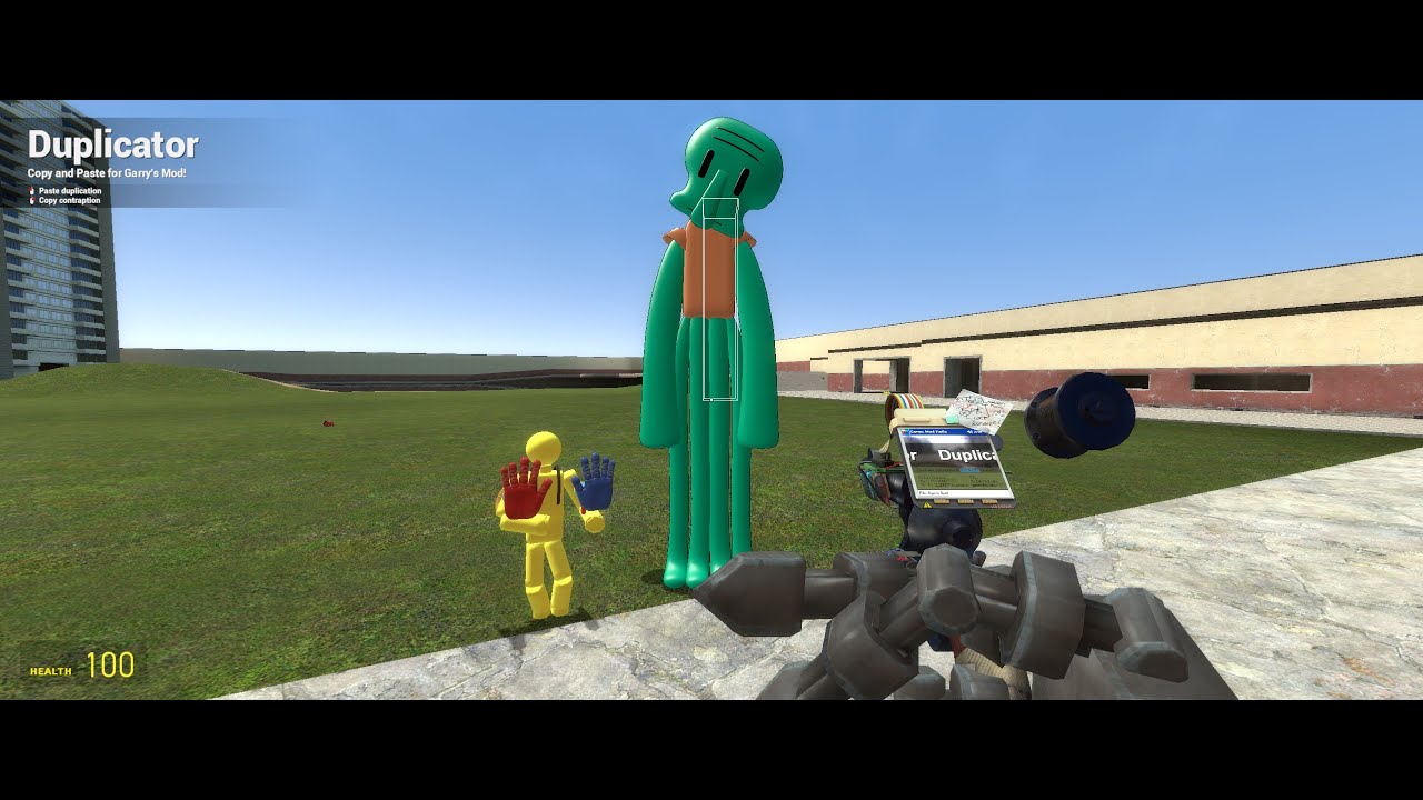 squidward but bad mod chase 100 players and me