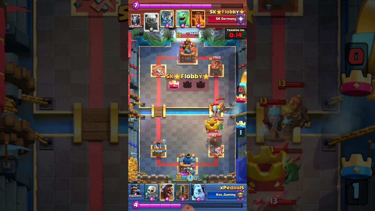 #ClashRoyale SK Flobby vs Xpedro15 #Topmundial #Ladderop
