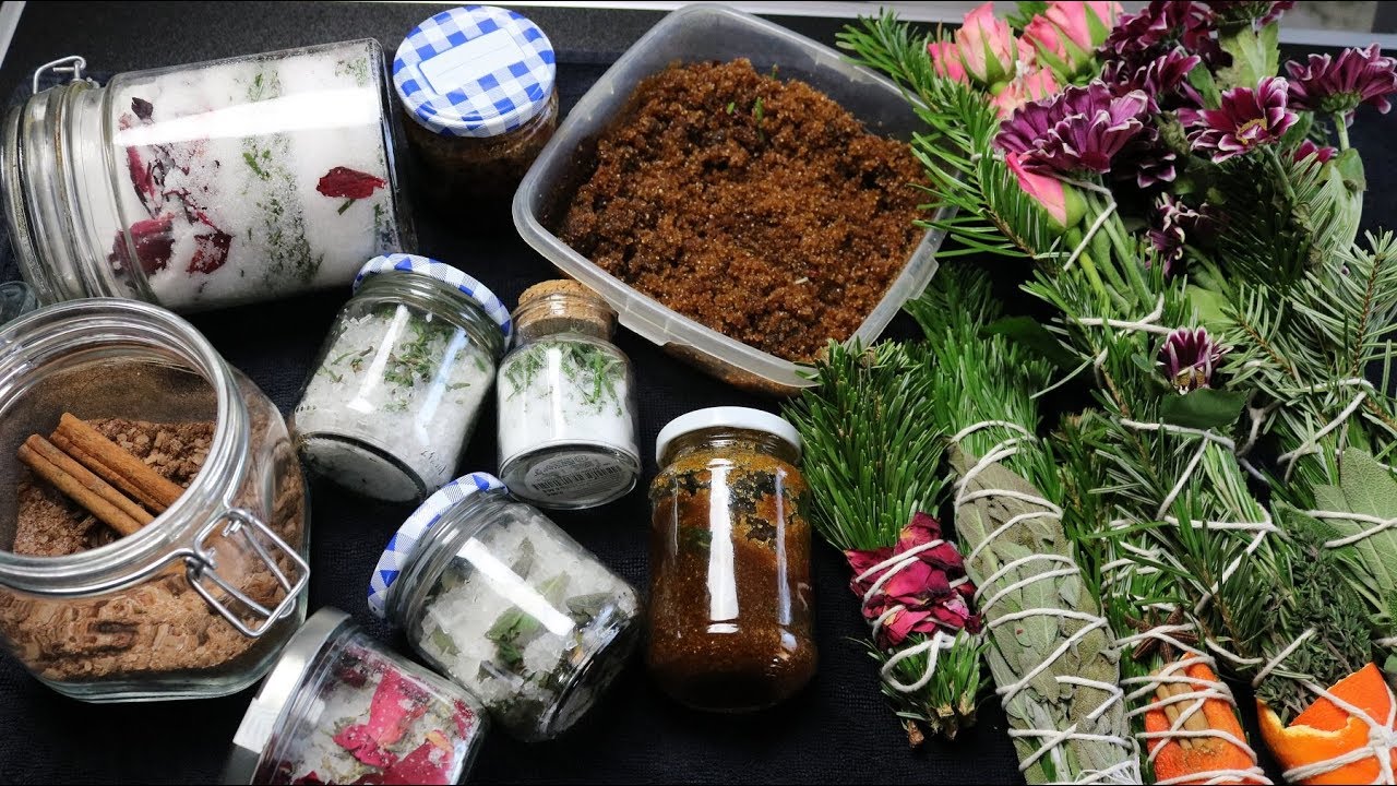 BADESALZ, SUGAR BODY SCRUB & SMUDGE STICKS DIY - Einfach selber machen