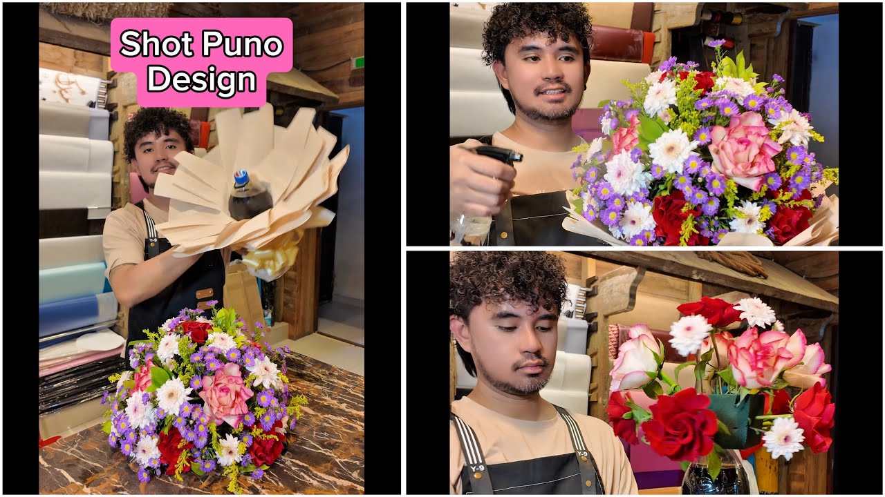 Softdrinks Flower Arrangement 