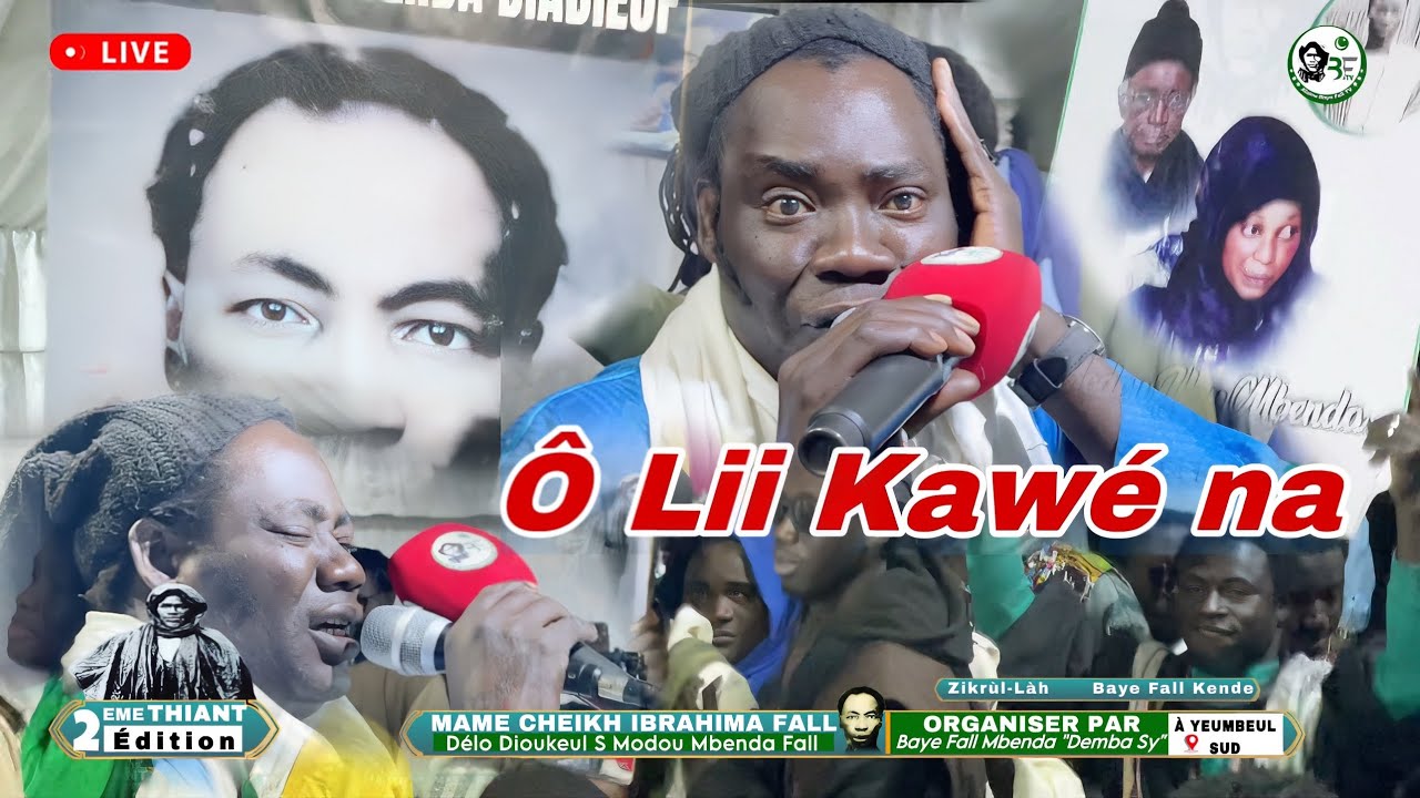 🛑EN DIRECT: 2EME EDITION THIANTE MAME CHEIKH IBRAHIMA FALL DELO NDIOUKEUL S MODOU MBENDA FALL