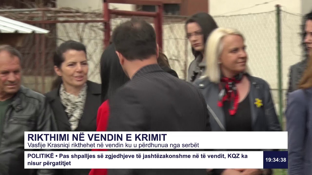 Vasfije Krasniqi rikthehet në vendin ku u përdhunua nga serbët 20 vjet më parë