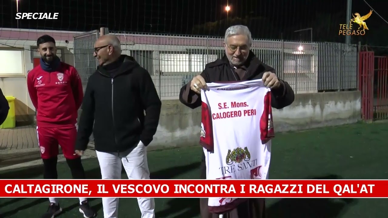 SPECIALE del 5/03/26 ''CALTAGIRONE, IL VESCOVO INCONTRA I RAGAZZI DEL QAL'AT''