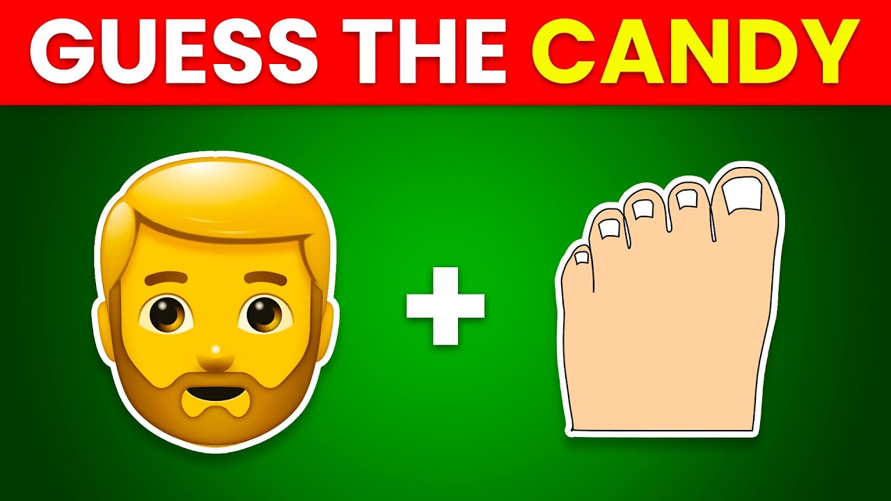 Can You Guess the CANDY by Emoji? 🍬  Jungle Quiz