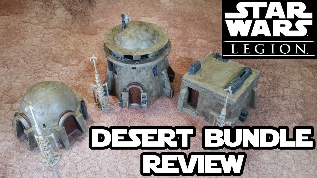 Imperial Terrain Desert Theme Bundle Review - Star Wars Legion