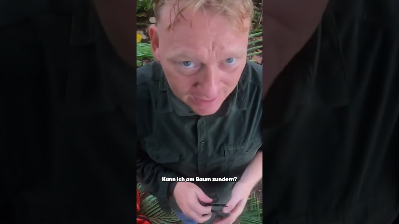 7 vs. Wild: Knossi macht Feuer f&uuml;r seine Zigarette 🔥