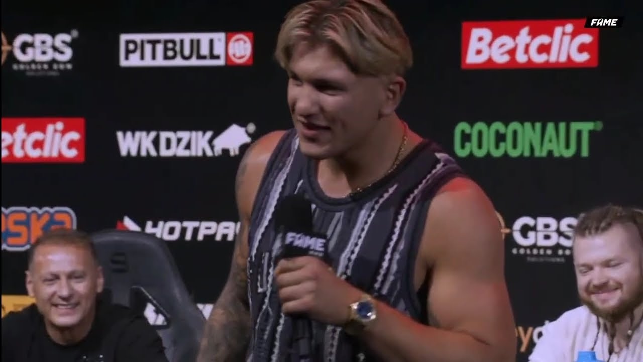 Freestyle na konferencji FAME MMA | Filipek, Medusa, Koro, Jaxu
