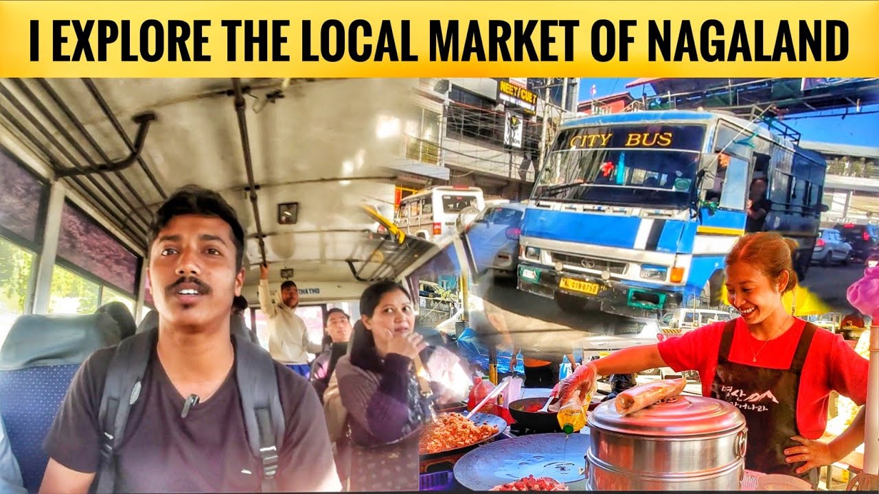 I explored the local markets of Nagaland? #nagaland #travel #solo #vlog