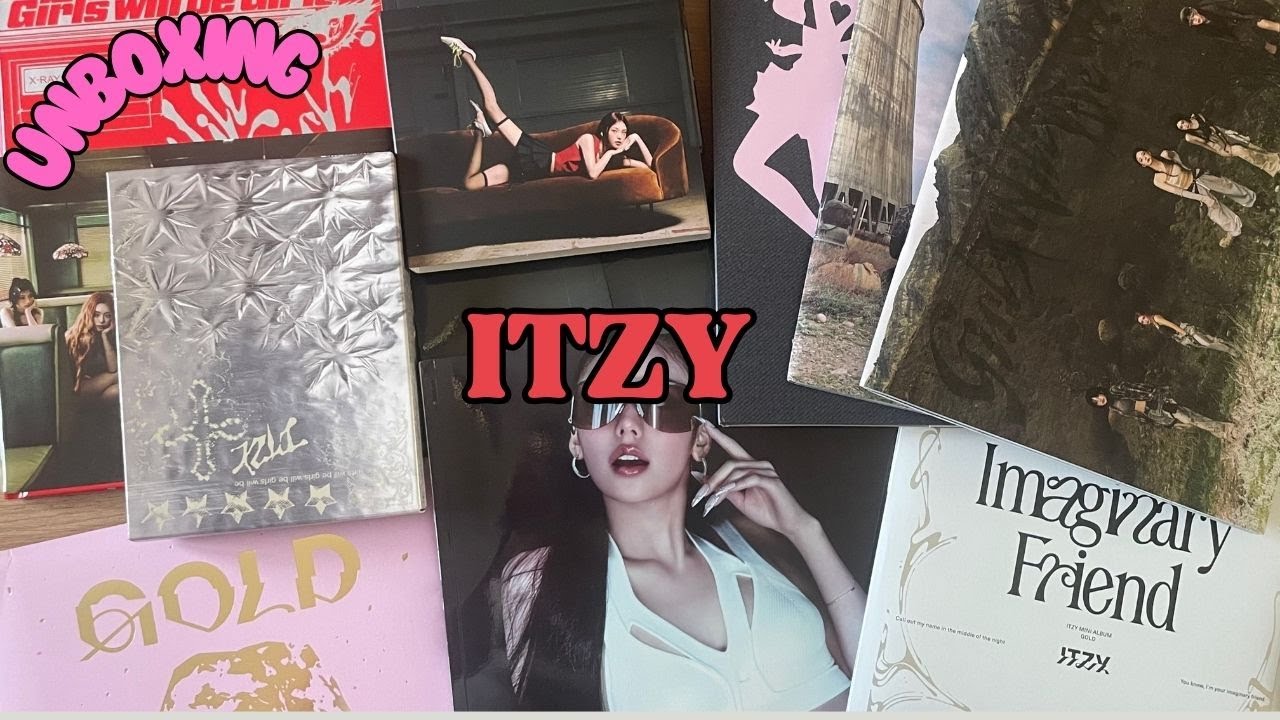 ★ Большая распаковка альбомов ITZY ★ Gold, Girls Will Be Girls, Yeji Air ★