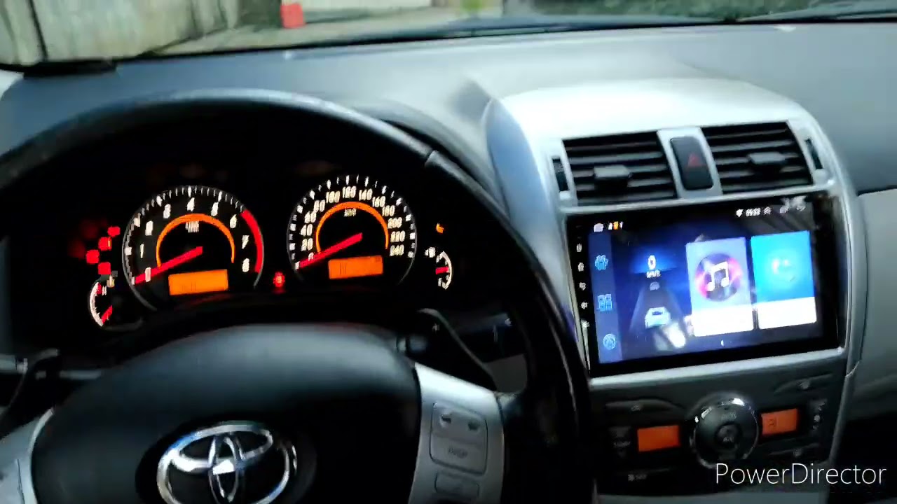 multimídia Android de 9 Pol no Corolla 2013!  cliente pagou 600,00 será que e boa?