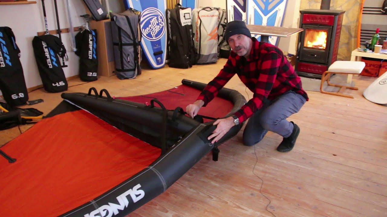 Wing Slingshot V2 zusammenpacken kinderleicht und ein Tip
