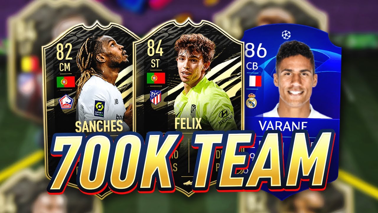 BEST POSSIBLE 700K COINS WEEKEND LEAGUE TEAM (700K SQUAD BUILDER) - FIFA 21 ULTIMATE TEAM