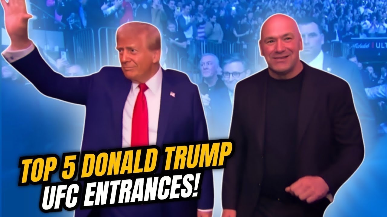Top 5 Donald Trump UFC Entrances!
