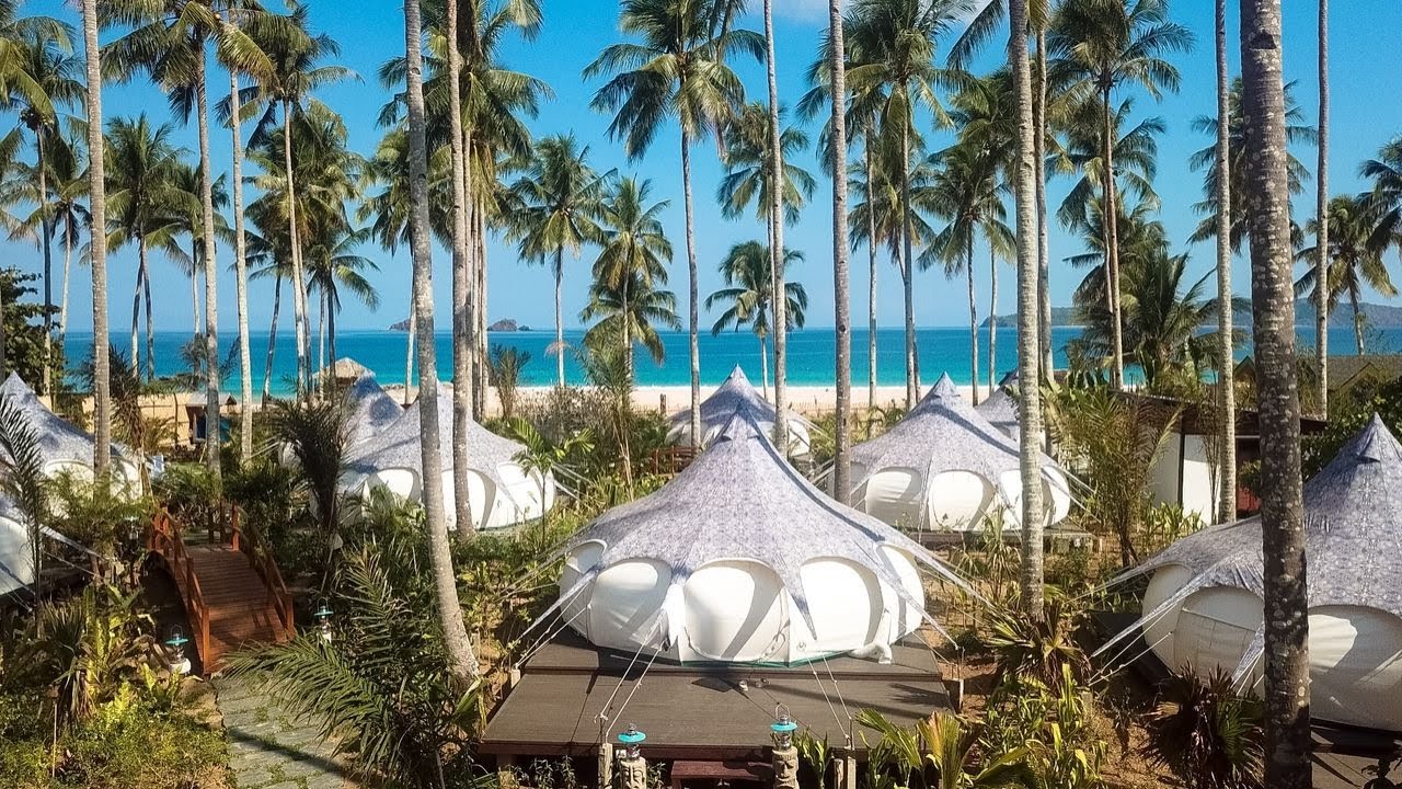 Nacpan Beach Glamping! El Nido Palawan
