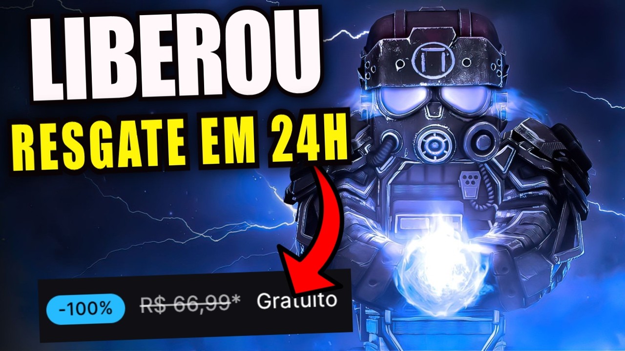 RESGATE 24H! Jogos para resgatar CORRENDO, Ofertas Malucas e Muito Mais