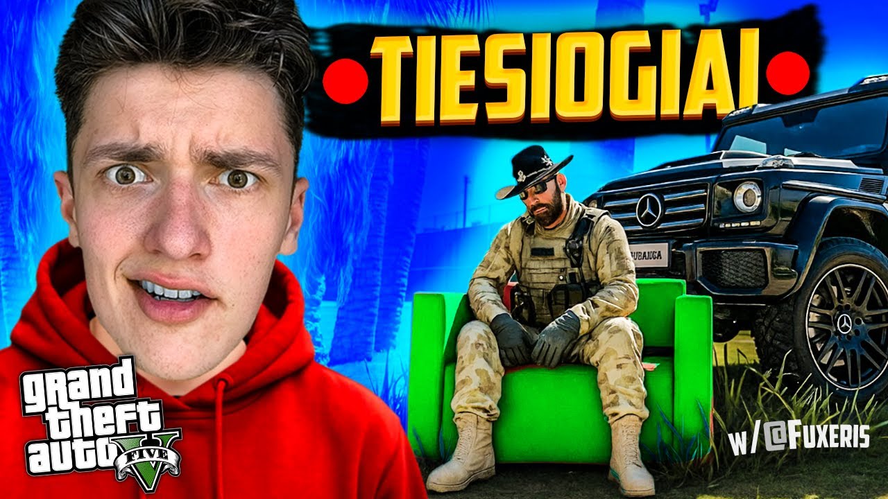 🔴PRIŽIŪRIM MIESTĄ! - Gamtos apsauga :D. w/@Fuxeris 🔴 | GTAKaimeliai.lt