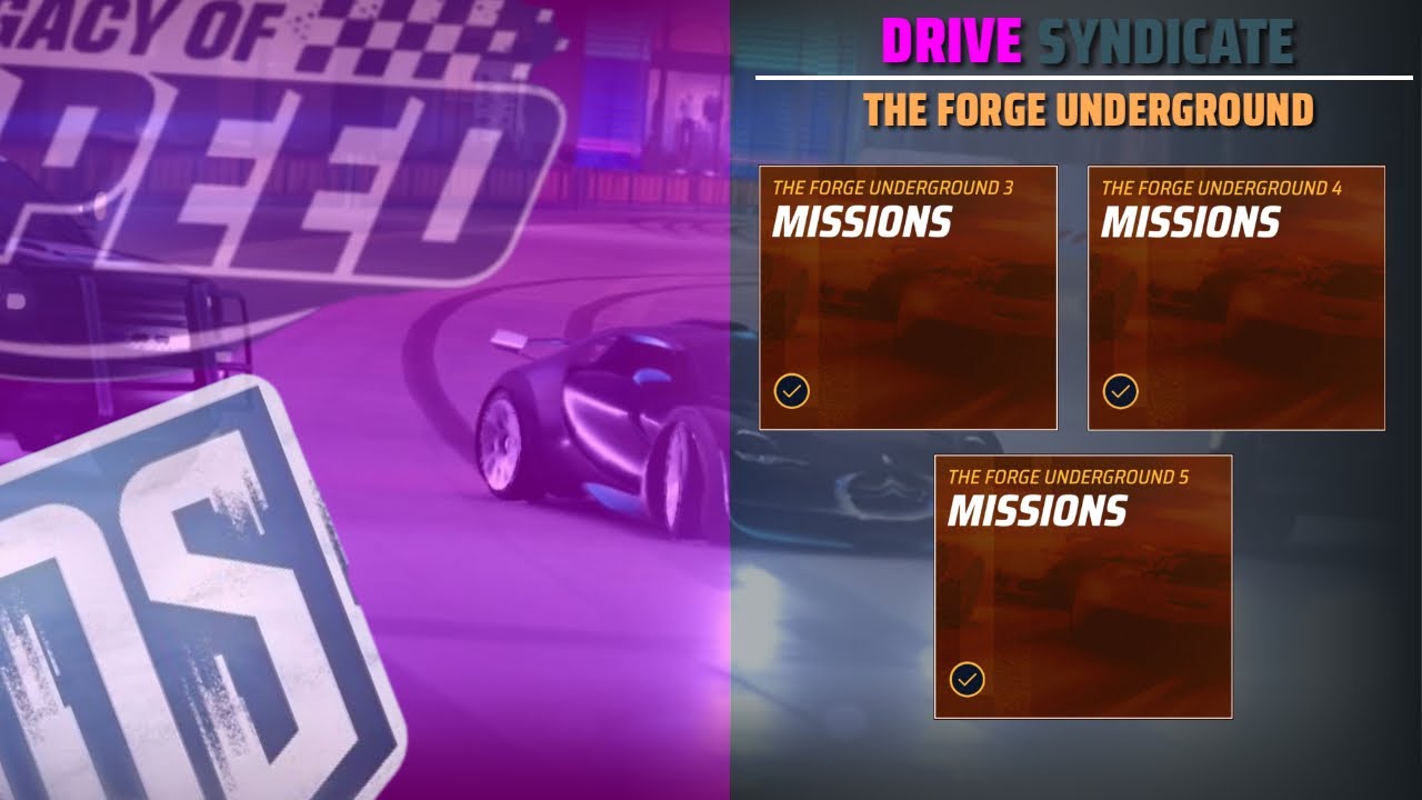 DRIVE SYNDICATE 12 - The Forge Underground Completed | Asphalt Legends