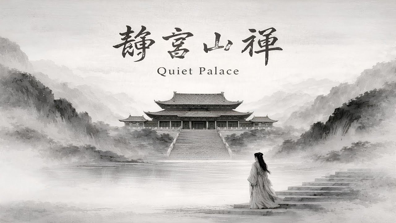 chinese Zen　傳統中國風音樂/静宫山禅 · Quiet Palace | Bamboo Flute BGM