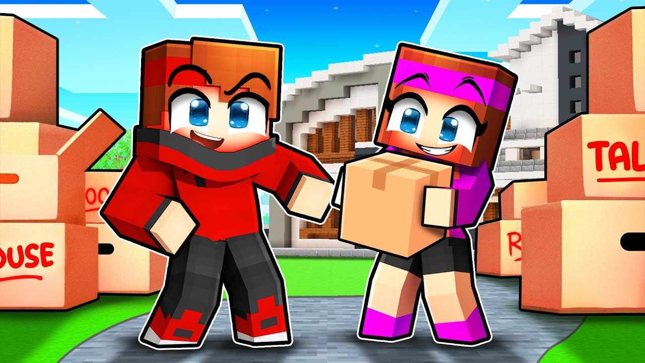 La PREMIÈRE MAISON de Talcado et Anna sur Minecraft !