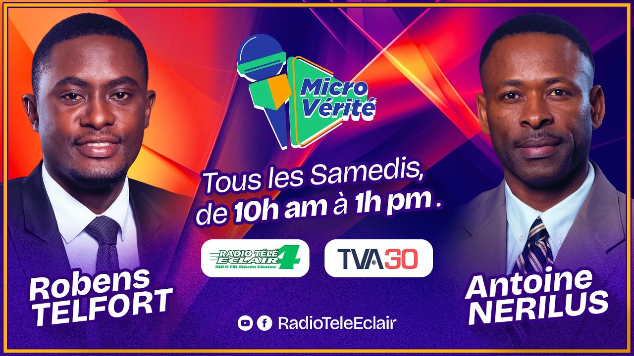 MICRO VÉRITÉ ÉDITION SPÉCIALE ( 21 FÉVRIER 2026 ) Radio Télé Éclair