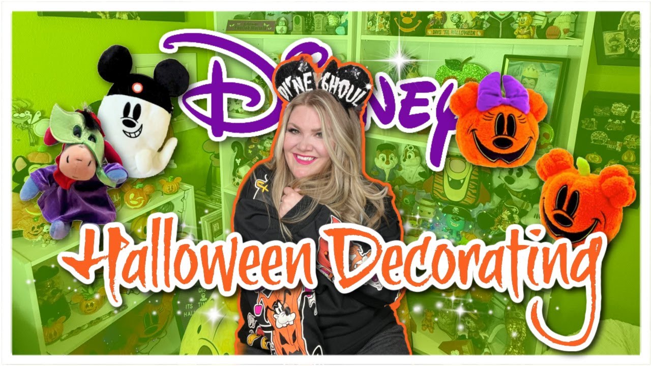 Ultimate Disney Halloween Display: From Pumpkin Mickey to the Haunted Mansion 🎃✨🏚️