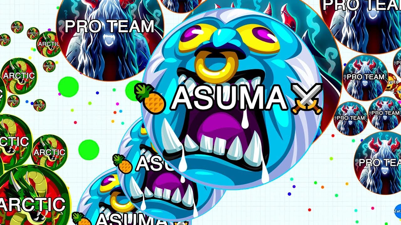 Agar.io — самый напряжённый захват! Необрезанный геймплей с Arctic (Agario)