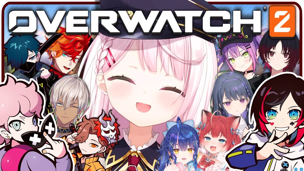 【OverWatch 2】OW2初心者カスタム～👻【椎名唯華/にじさんじ】