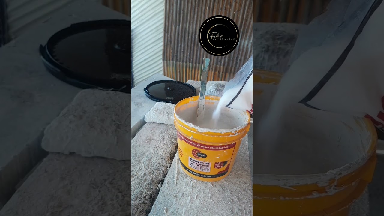 cabosil para el gel coat #fibradevidrio #fiberglass #gelcoat