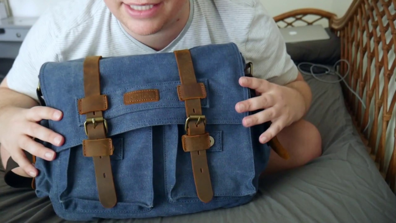 REVIEW: Kattee Messenger Camera Bag//Great Budget Bag From Amazon