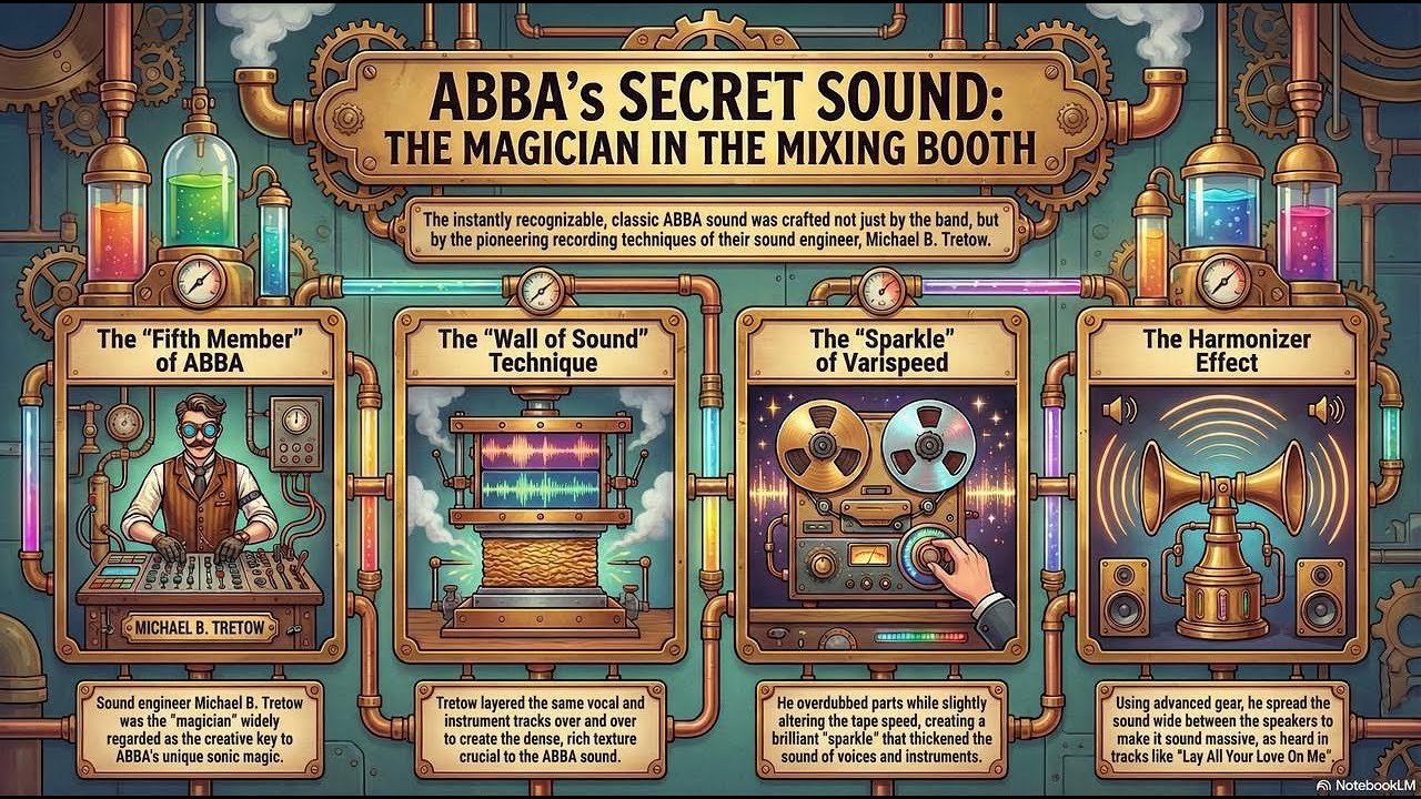 ABBA: The SECRET Behind Their TIMELESS Sound | Tretow, The Magician Who Layered Pop History 🤯🎧