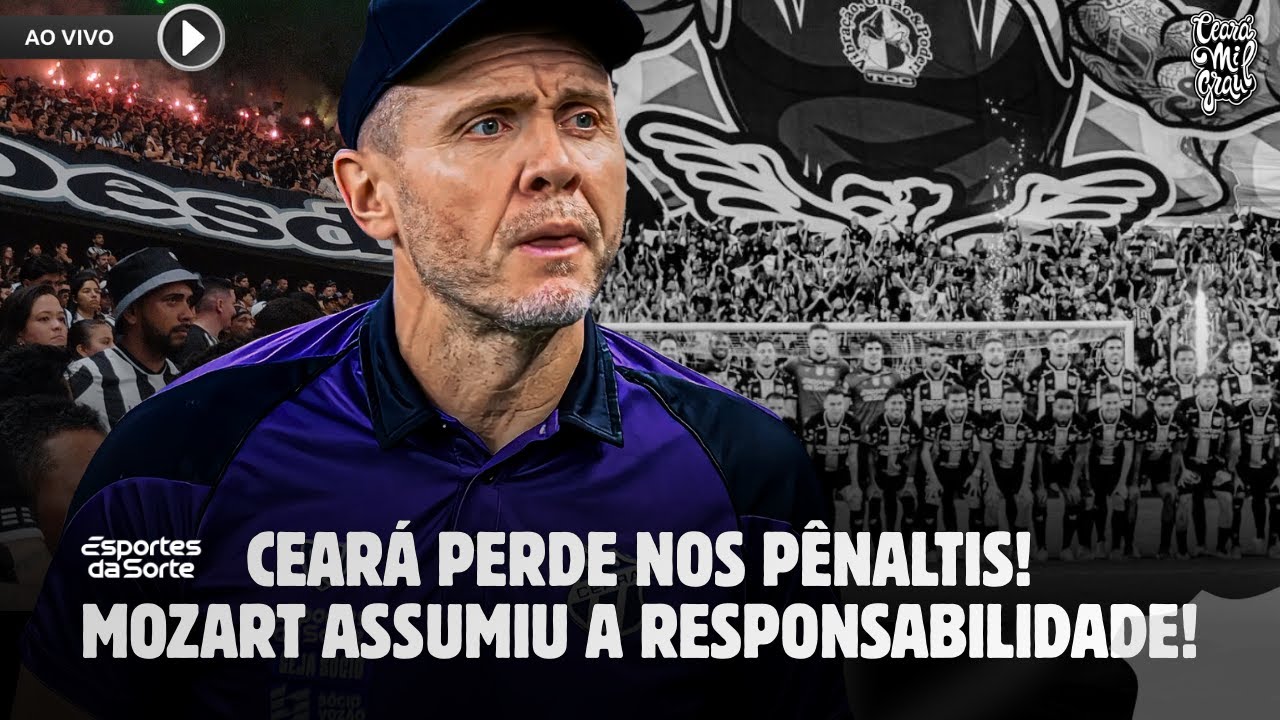 🤬 CEARÁ PERDE NOS PÊNALTIS E FICA COM O VICE ESTADUAL! MOZART ERROU FEIO!