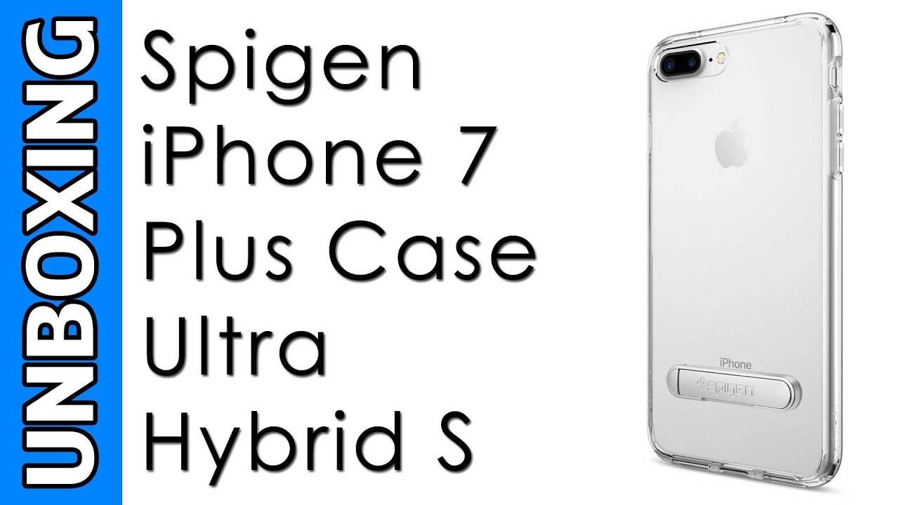 Spigen iPhone 7 Plus Case Ultra Hybrid S Unboxing