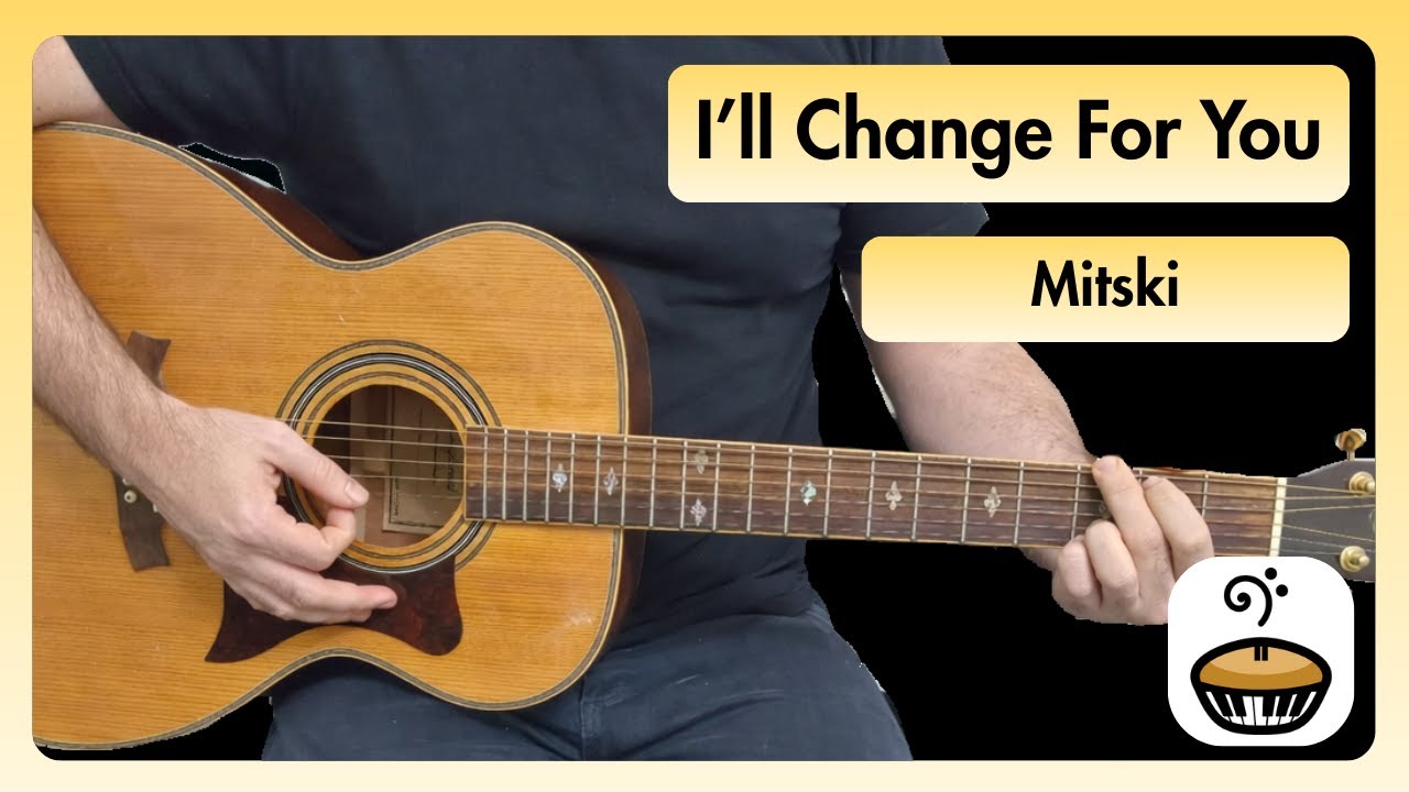 Mitski - I'll Change For You Guitar Lesson | Easy Guitar Chords