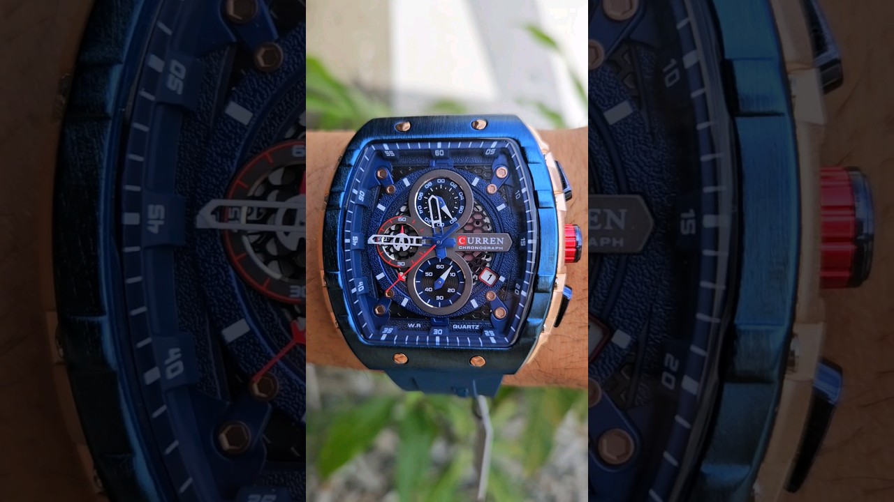Rel&oacute;gio Curren 8442 Azul Rose