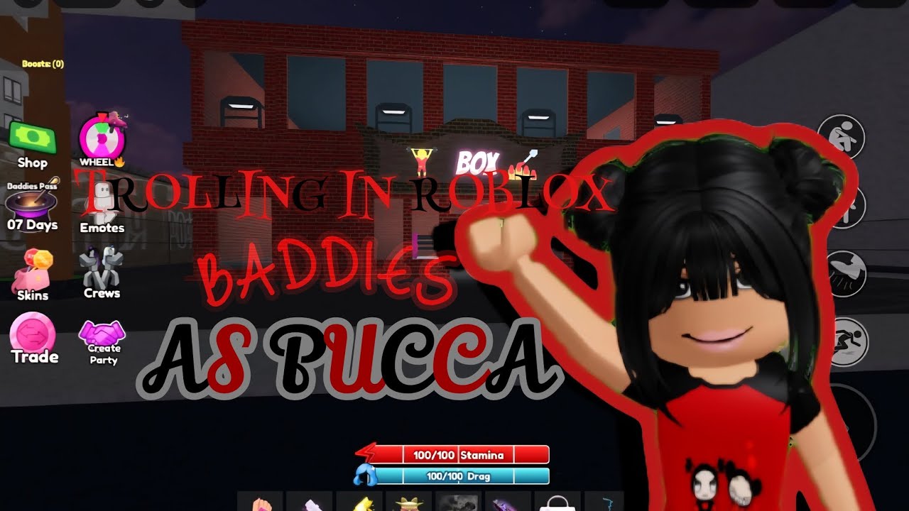 TROLLING IN ROBLOX BADDIES AS PUCCA {IPAD GAMEPLAY}