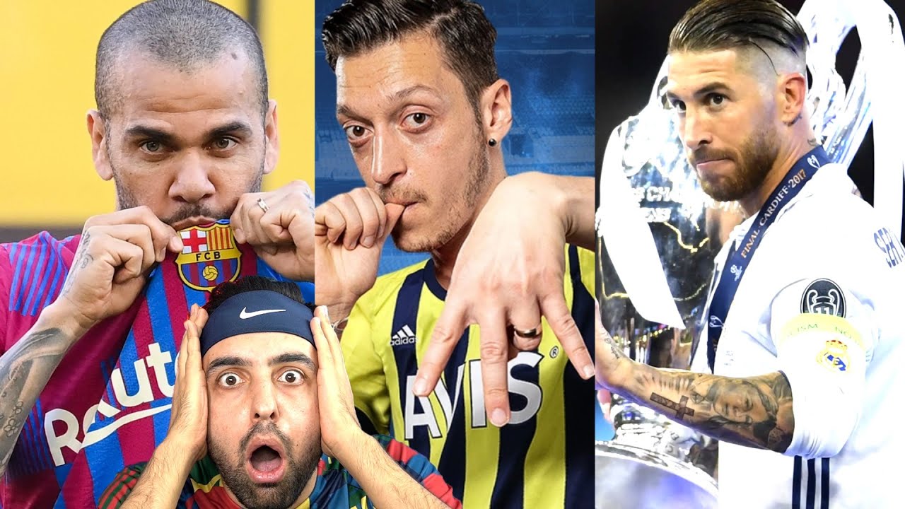 MESUT ÖZİL ! SERGİO RAMOS VE DANİ ALVES İN ATTIKLARI İLK VE SON GOLLER ! TÜM KULÜPLER !