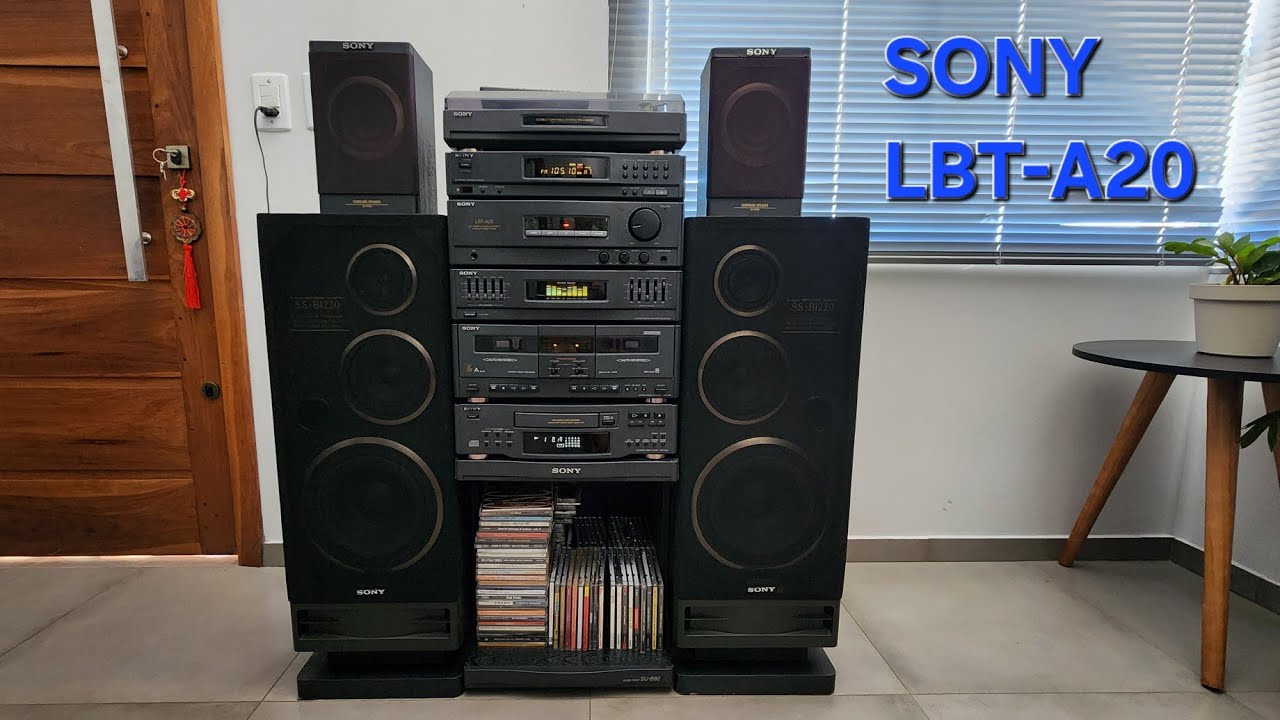 APRESENTANDO O CHARMOSO SONY LBT-A20. #a20 #lbt