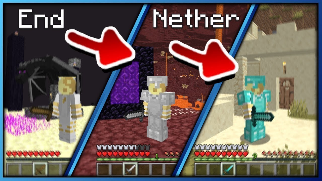 Minecraft, 𝐀𝐛𝐞𝐫 60 Sekunden = Neue Dimension